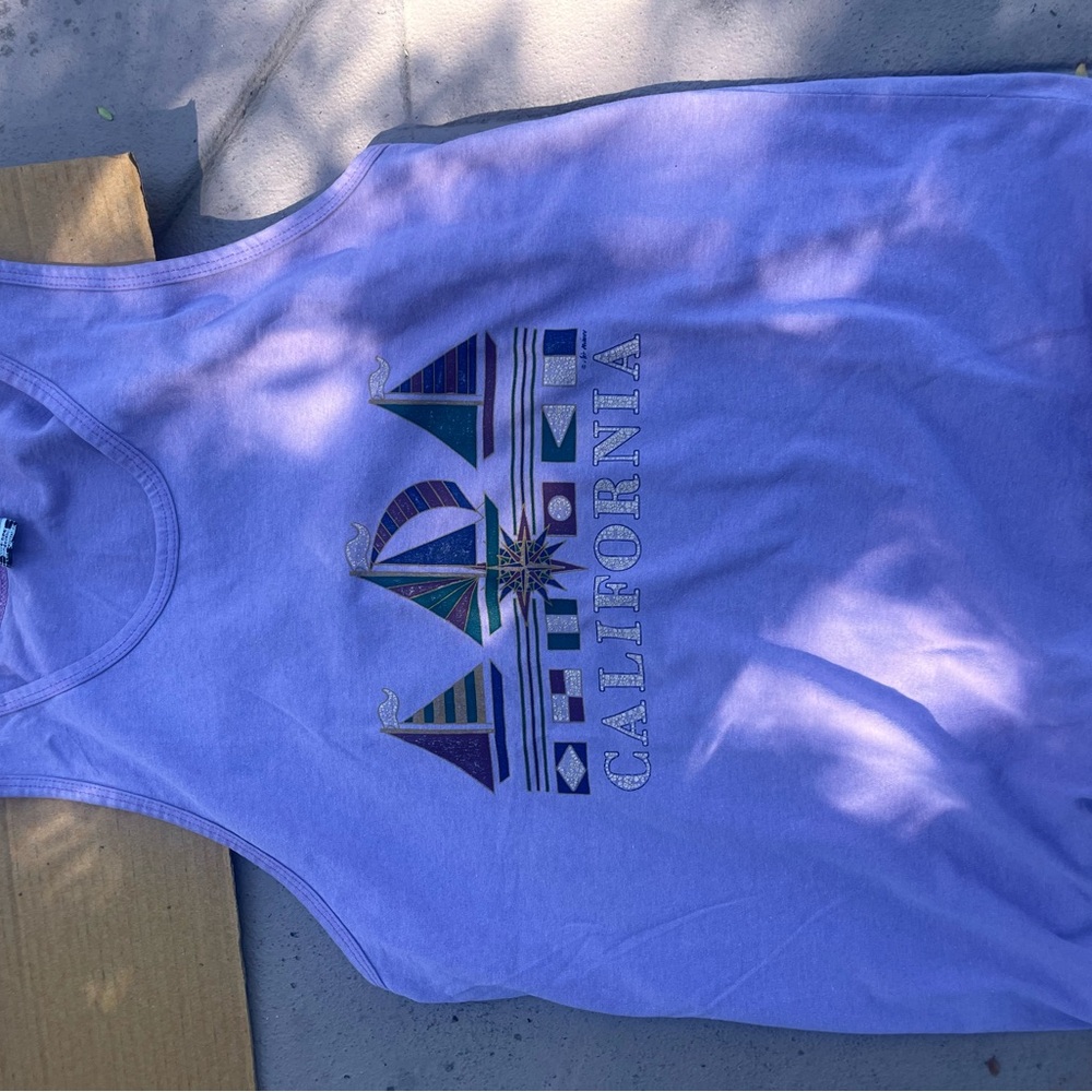 Vintage California Graphic Tank Top